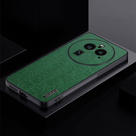 Funda Silicona Ultrafina Goma Carcasa PB1 para Oppo Find X6 5G Verde