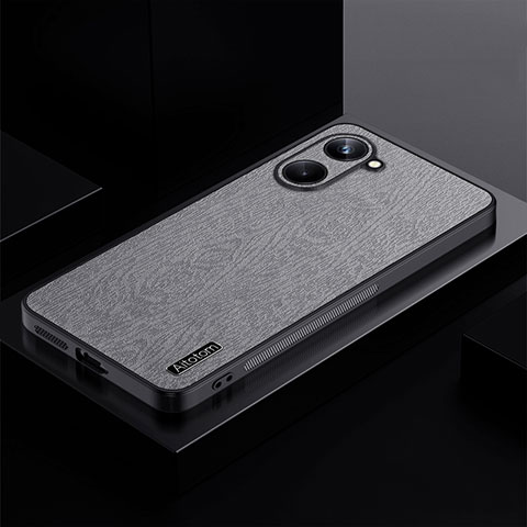 Funda Silicona Ultrafina Goma Carcasa PB1 para Realme 10 Pro 5G Gris