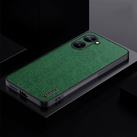 Funda Silicona Ultrafina Goma Carcasa PB1 para Realme 10S 5G Verde