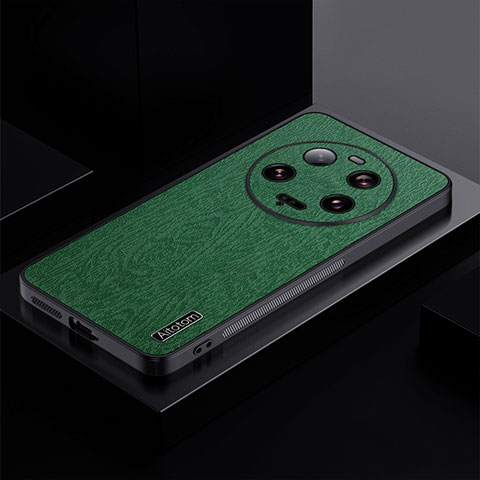 Funda Silicona Ultrafina Goma Carcasa PB1 para Xiaomi Mi 13 Ultra 5G Verde