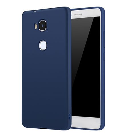 Funda Silicona Ultrafina Goma Carcasa S01 para Huawei GR5 Azul