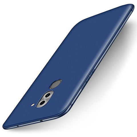 Funda Silicona Ultrafina Goma Carcasa S01 para Huawei Honor 6X Azul