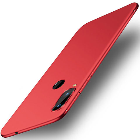 Funda Silicona Ultrafina Goma Carcasa S01 para Huawei Honor V10 Lite Rojo