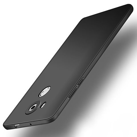 Funda Silicona Ultrafina Goma Carcasa S01 para Huawei Mate 8 Negro