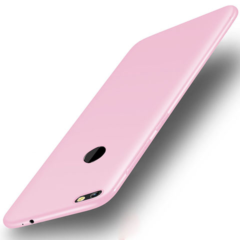 Funda Silicona Ultrafina Goma Carcasa S01 para Huawei Y6 Pro (2017) Rosa