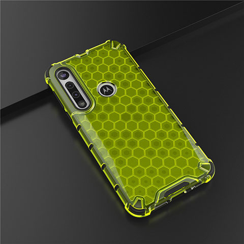 Funda Silicona Ultrafina Goma Carcasa S01 para Motorola Moto G8 Play Verde