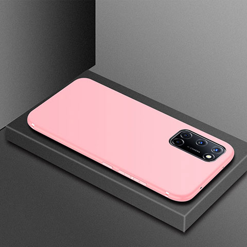 Funda Silicona Ultrafina Goma Carcasa S01 para Oppo A52 Rosa