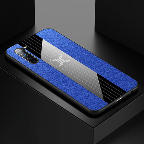 Funda Silicona Ultrafina Goma Carcasa S01 para Oppo K7 5G Azul