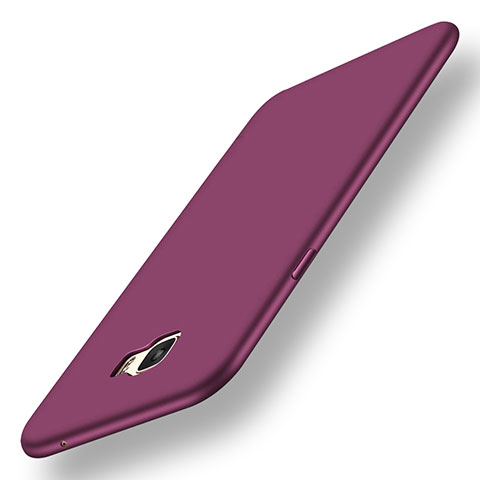 Funda Silicona Ultrafina Goma Carcasa S01 para Samsung Galaxy C5 Pro C5010 Morado