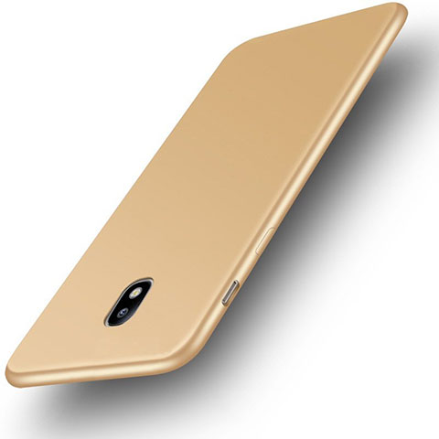 Funda Silicona Ultrafina Goma Carcasa S01 para Samsung Galaxy J3 Pro (2017) Oro