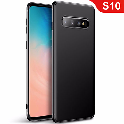 Funda Silicona Ultrafina Goma Carcasa S01 para Samsung Galaxy S10 5G Negro