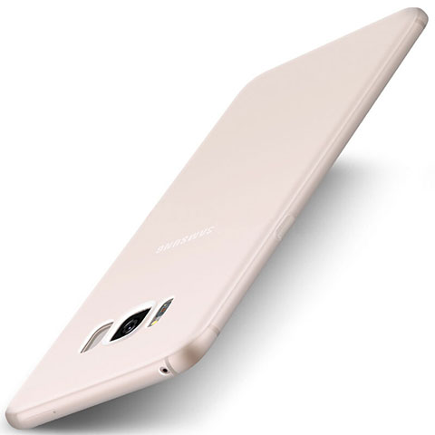 Funda Silicona Ultrafina Goma Carcasa S01 para Samsung Galaxy S8 Plus Blanco