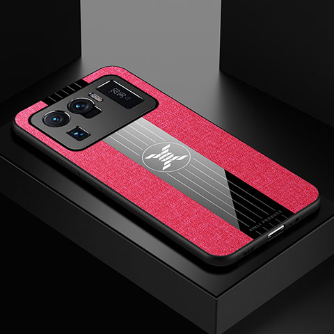 Funda Silicona Ultrafina Goma Carcasa S01 para Xiaomi Mi 11 Ultra 5G Rojo