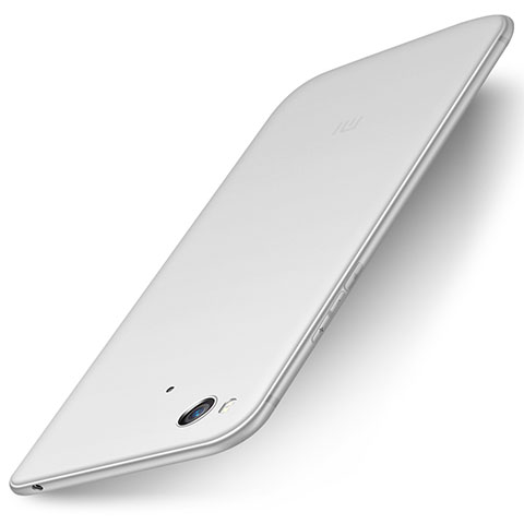 Funda Silicona Ultrafina Goma Carcasa S01 para Xiaomi Mi 5S Blanco