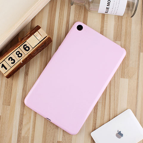 Funda Silicona Ultrafina Goma Carcasa S01 para Xiaomi Mi Pad 4 Plus 10.1 Rosa