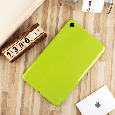 Funda Silicona Ultrafina Goma Carcasa S01 para Xiaomi Mi Pad Verde