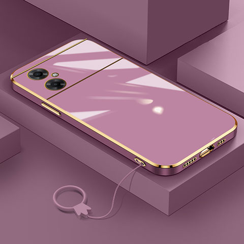 Funda Silicona Ultrafina Goma Carcasa S01 para Xiaomi Poco M4 5G Morado