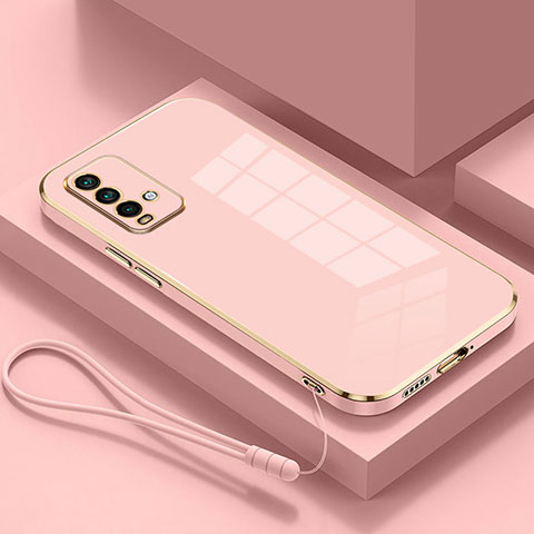 Funda Silicona Ultrafina Goma Carcasa S01 para Xiaomi Redmi 9 Power Rosa