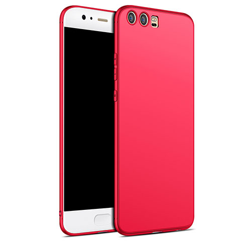 Funda Silicona Ultrafina Goma Carcasa S02 para Huawei P10 Plus Rojo