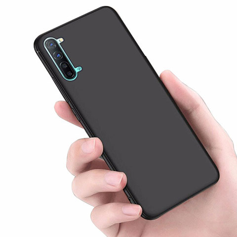 Funda Silicona Ultrafina Goma Carcasa S02 para Oppo K7 5G Negro