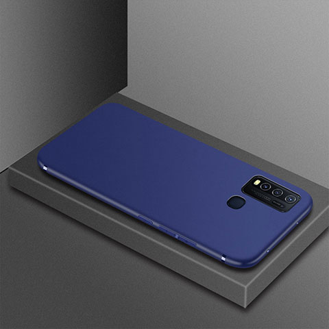 Funda Silicona Ultrafina Goma Carcasa S02 para Vivo Y50 Azul