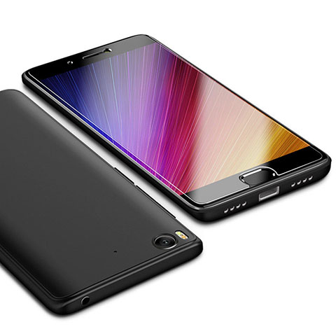 Funda Silicona Ultrafina Goma Carcasa S02 para Xiaomi Mi 5S Negro