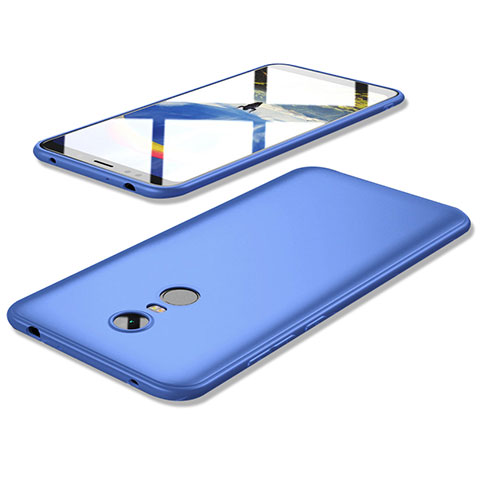 Funda Silicona Ultrafina Goma Carcasa S02 para Xiaomi Redmi 5 Plus Azul