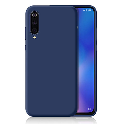 Funda Silicona Ultrafina Goma Carcasa S04 para Xiaomi Mi 9 Azul