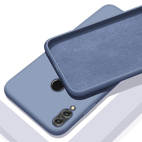 Funda Silicona Ultrafina Goma Carcasa S05 para Huawei Honor 10 Lite Gris