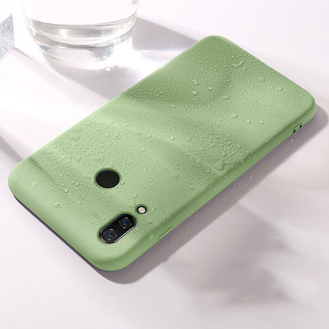 Funda Silicona Ultrafina Goma Carcasa S05 para Huawei Honor 8X Verde