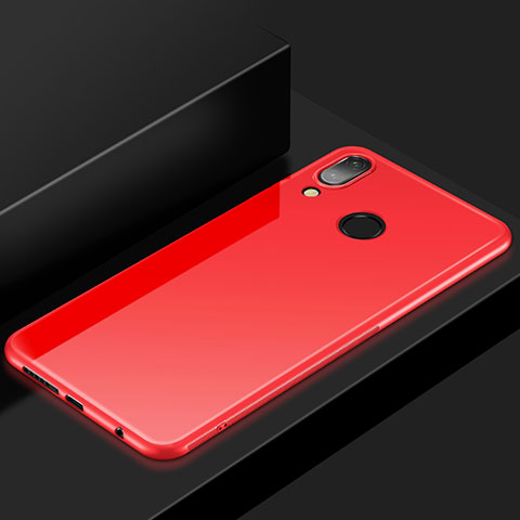 Funda Silicona Ultrafina Goma Carcasa S05 para Huawei Nova 3e Rojo