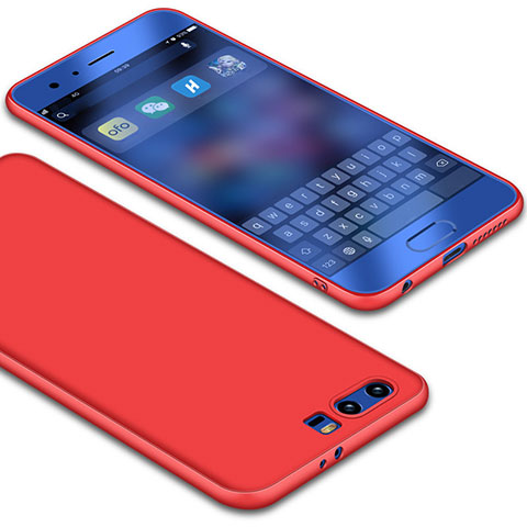 Funda Silicona Ultrafina Goma Carcasa S10 para Huawei Honor 9 Premium Rojo
