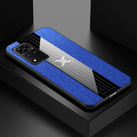 Funda Silicona Ultrafina Goma Carcasa X01L para Huawei Honor V40 5G Azul