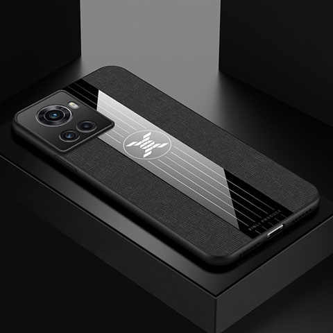 Funda Silicona Ultrafina Goma Carcasa X01L para OnePlus 10R 5G Negro