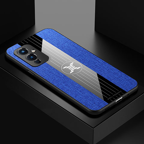 Funda Silicona Ultrafina Goma Carcasa X01L para OnePlus 9 5G Azul