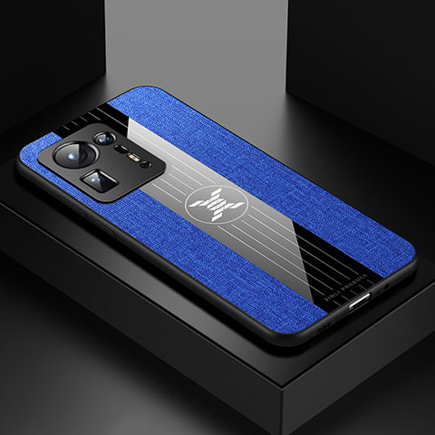 Funda Silicona Ultrafina Goma Carcasa X01L para Xiaomi Mi Mix 4 5G Azul