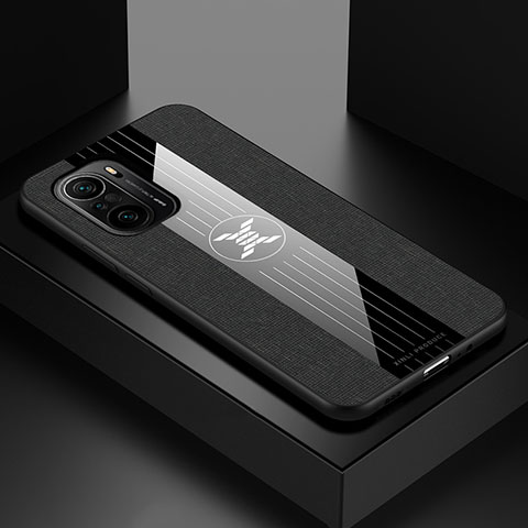 Funda Silicona Ultrafina Goma Carcasa X01L para Xiaomi Poco F3 5G Negro