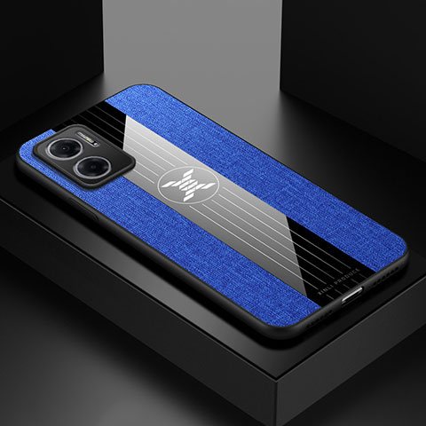 Funda Silicona Ultrafina Goma Carcasa X01L para Xiaomi Redmi 10 5G Azul