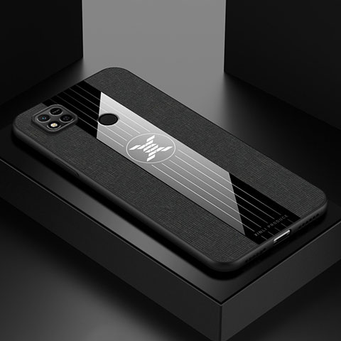 Funda Silicona Ultrafina Goma Carcasa X01L para Xiaomi Redmi 9C Negro