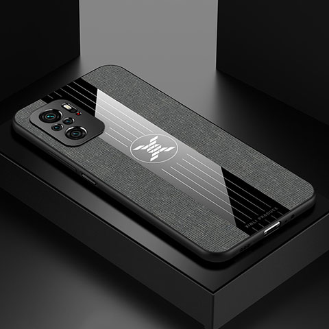 Funda Silicona Ultrafina Goma Carcasa X01L para Xiaomi Redmi Note 10 4G Gris
