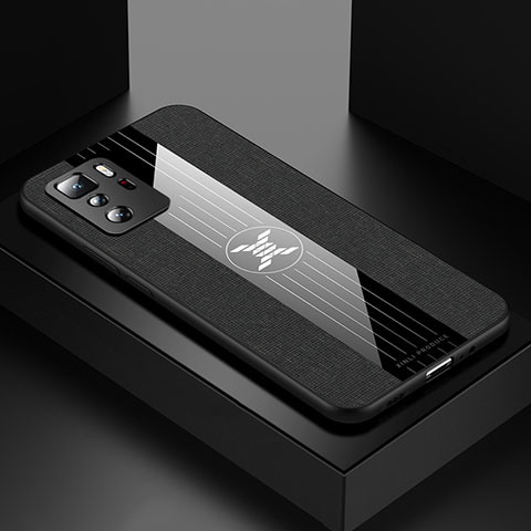 Funda Silicona Ultrafina Goma Carcasa X01L para Xiaomi Redmi Note 10 Pro 5G Negro