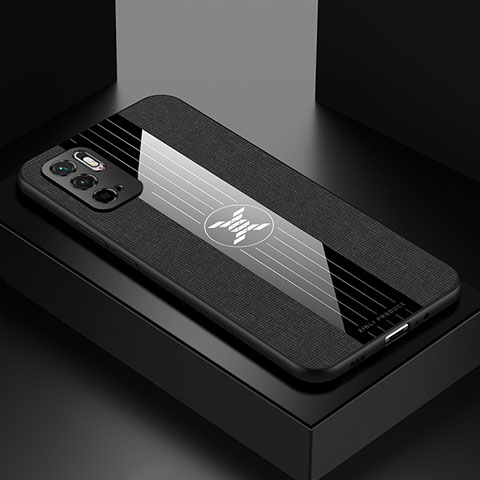 Funda Silicona Ultrafina Goma Carcasa X01L para Xiaomi Redmi Note 10T 5G Negro