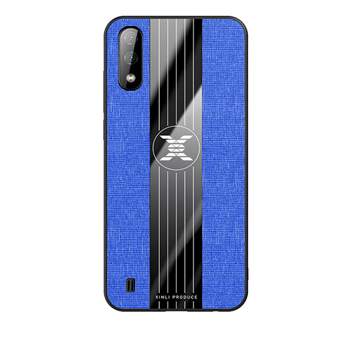 Funda Silicona Ultrafina Goma Carcasa X02L para Samsung Galaxy A01 SM-A015 Azul