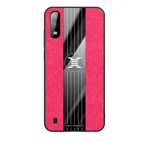 Funda Silicona Ultrafina Goma Carcasa X02L para Samsung Galaxy A01 SM-A015 Rojo