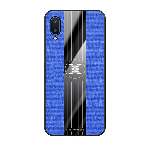 Funda Silicona Ultrafina Goma Carcasa X02L para Samsung Galaxy A02 Azul