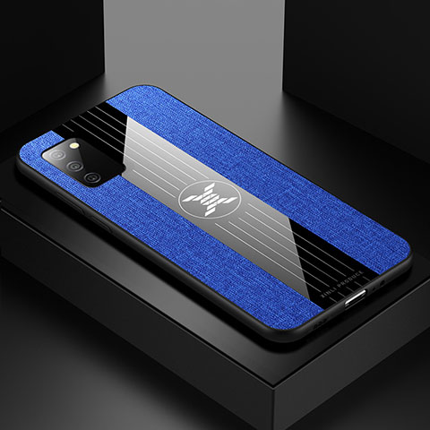 Funda Silicona Ultrafina Goma Carcasa X02L para Samsung Galaxy A02s Azul