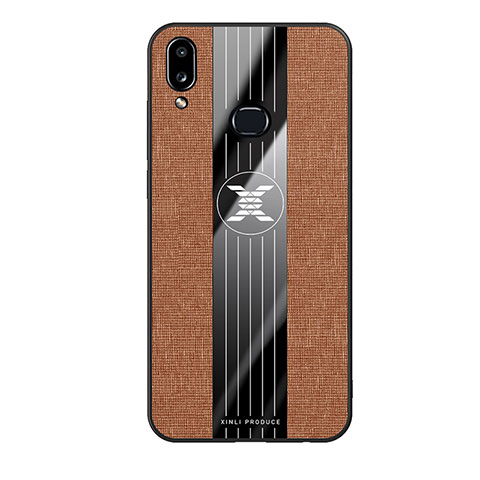 Funda Silicona Ultrafina Goma Carcasa X02L para Samsung Galaxy A10s Marron