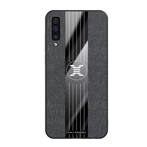 Funda Silicona Ultrafina Goma Carcasa X02L para Samsung Galaxy A30S Negro