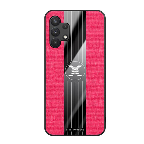 Funda Silicona Ultrafina Goma Carcasa X02L para Samsung Galaxy A32 5G Rojo