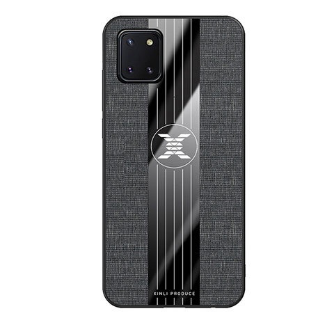 Funda Silicona Ultrafina Goma Carcasa X02L para Samsung Galaxy M60s Negro